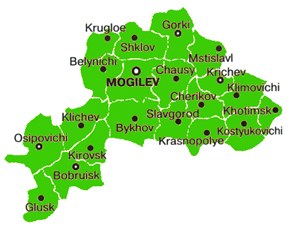 モギリョフ州MAP